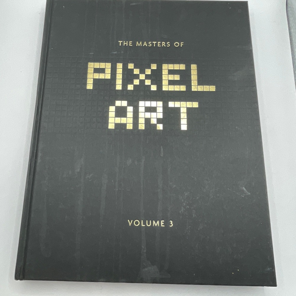 The Masters of Pixel Art Volume 3 Klas Benjaminsson First Edition Hardcover 2019